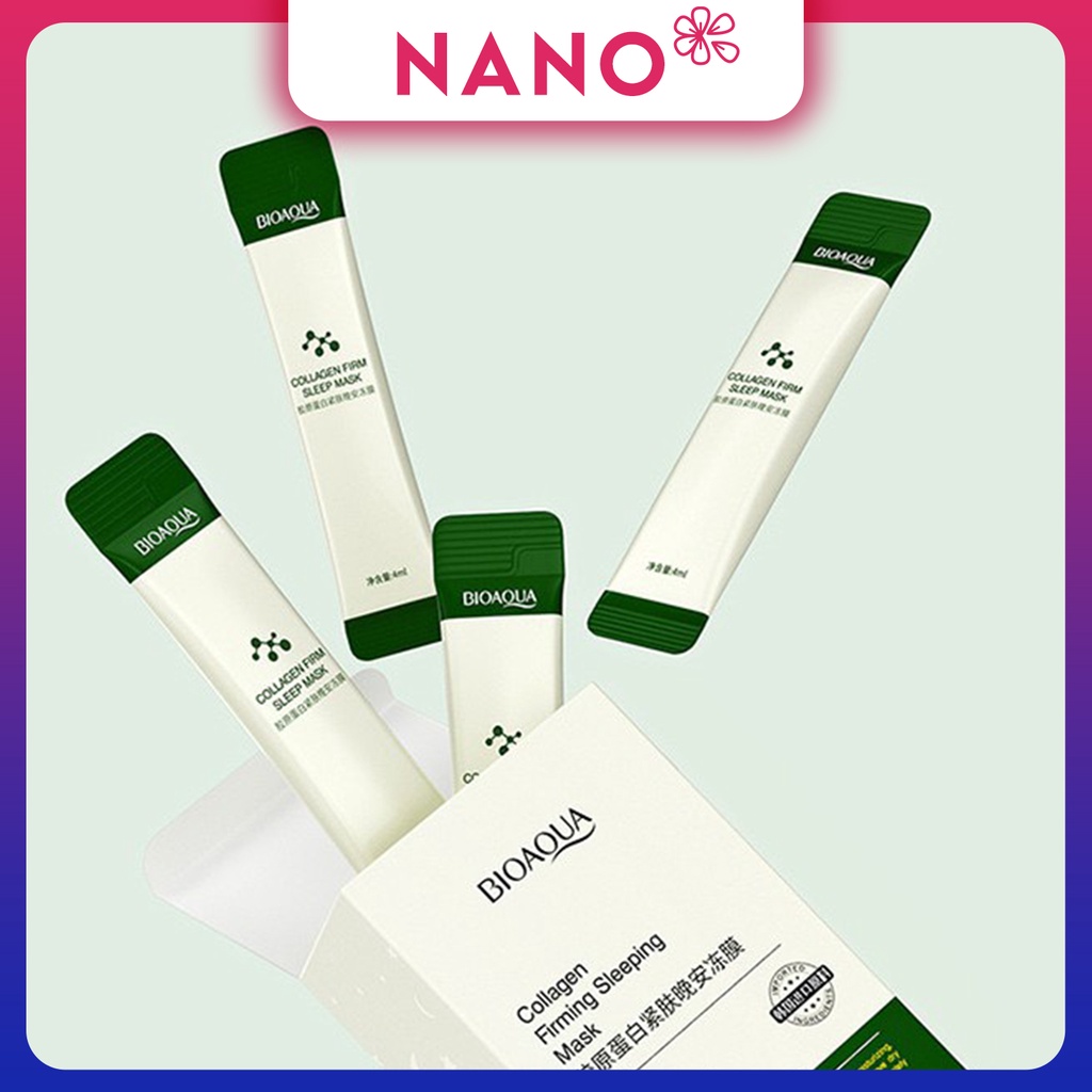 Bioaqua collagen Sleeping Mask Controls Whitening Moisturizing Oil