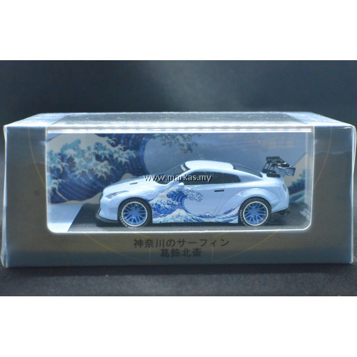 TIME MODEL 1/64 LB-WORKS GT-R R35 KANAGAWA WAVE GT WING | Shopee Malaysia
