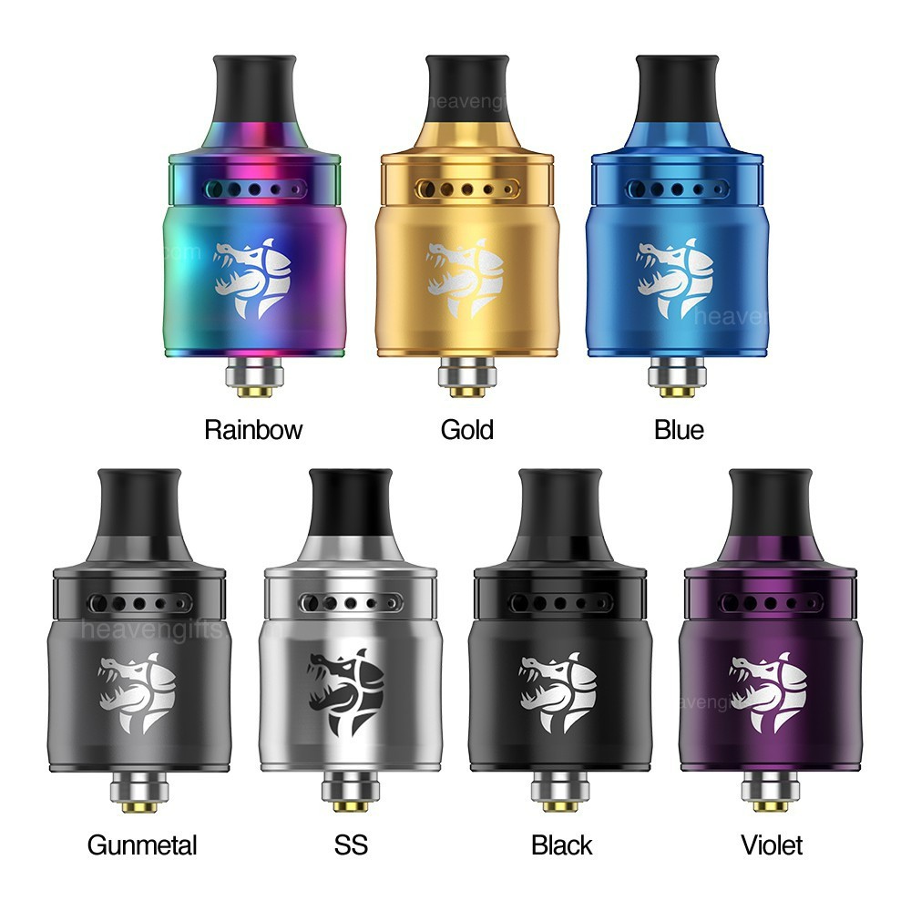 Ammit MTL RDA Dripper Tank 22mm (Ready Stock) Serpent Merlin Zeus Manta Mesh DJV Berserker