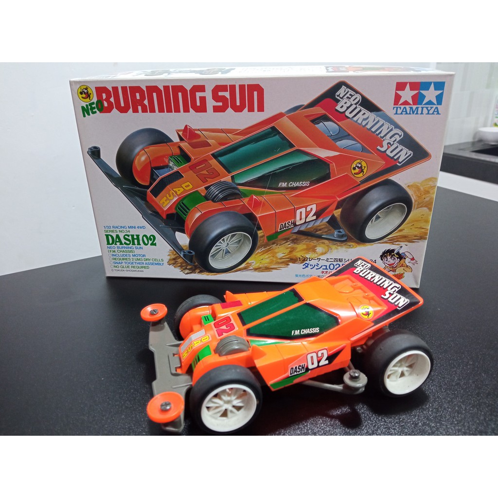 Tamiya Mini Wd Neo Burning Sun Assembled Shopee Malaysia