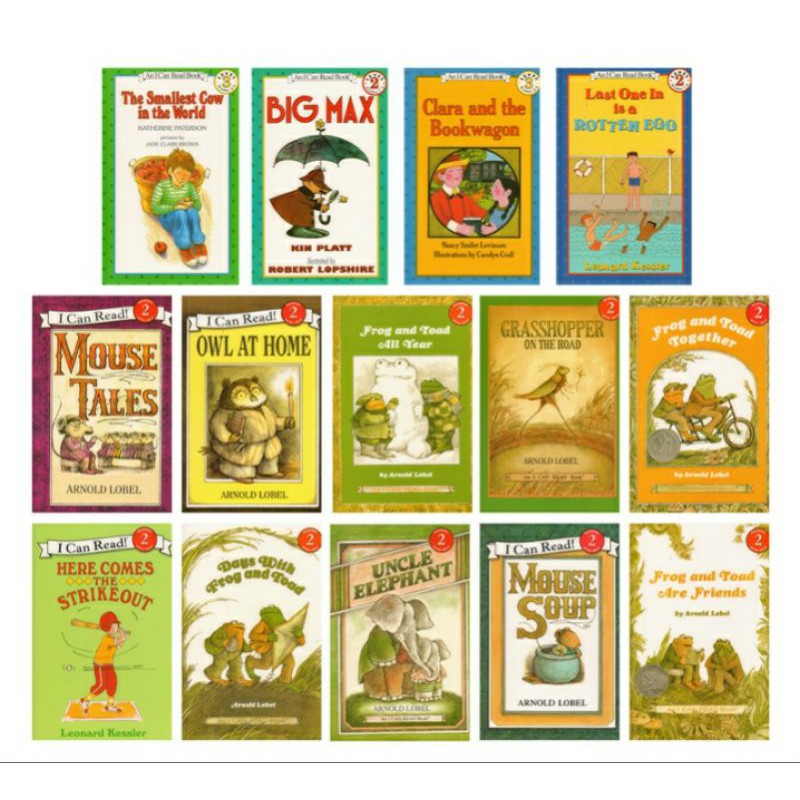 (14 Books) I Can Read Level 2 Frog And Toad Are Friends | Shopee Malaysia