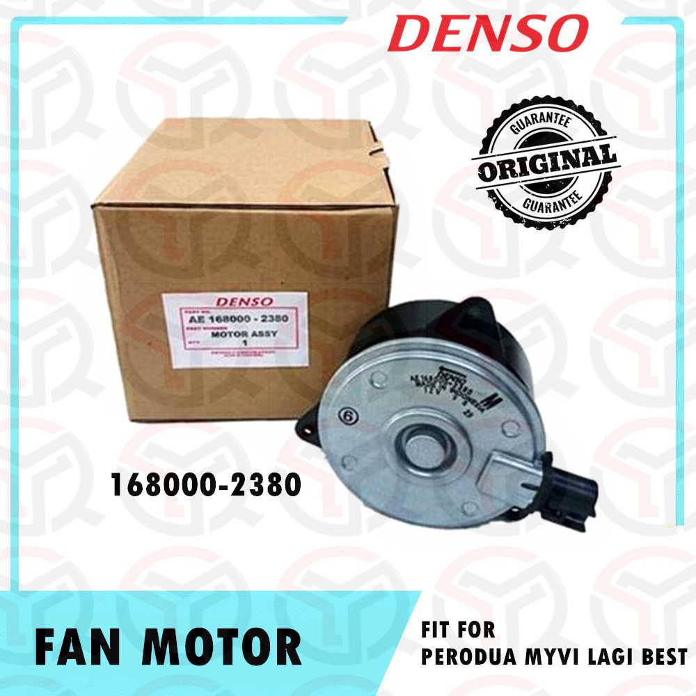 PERODUA MYVI LAGI BEST DENSO (ORIGINAL) RADIATOR FAN MOTOR (1680002380