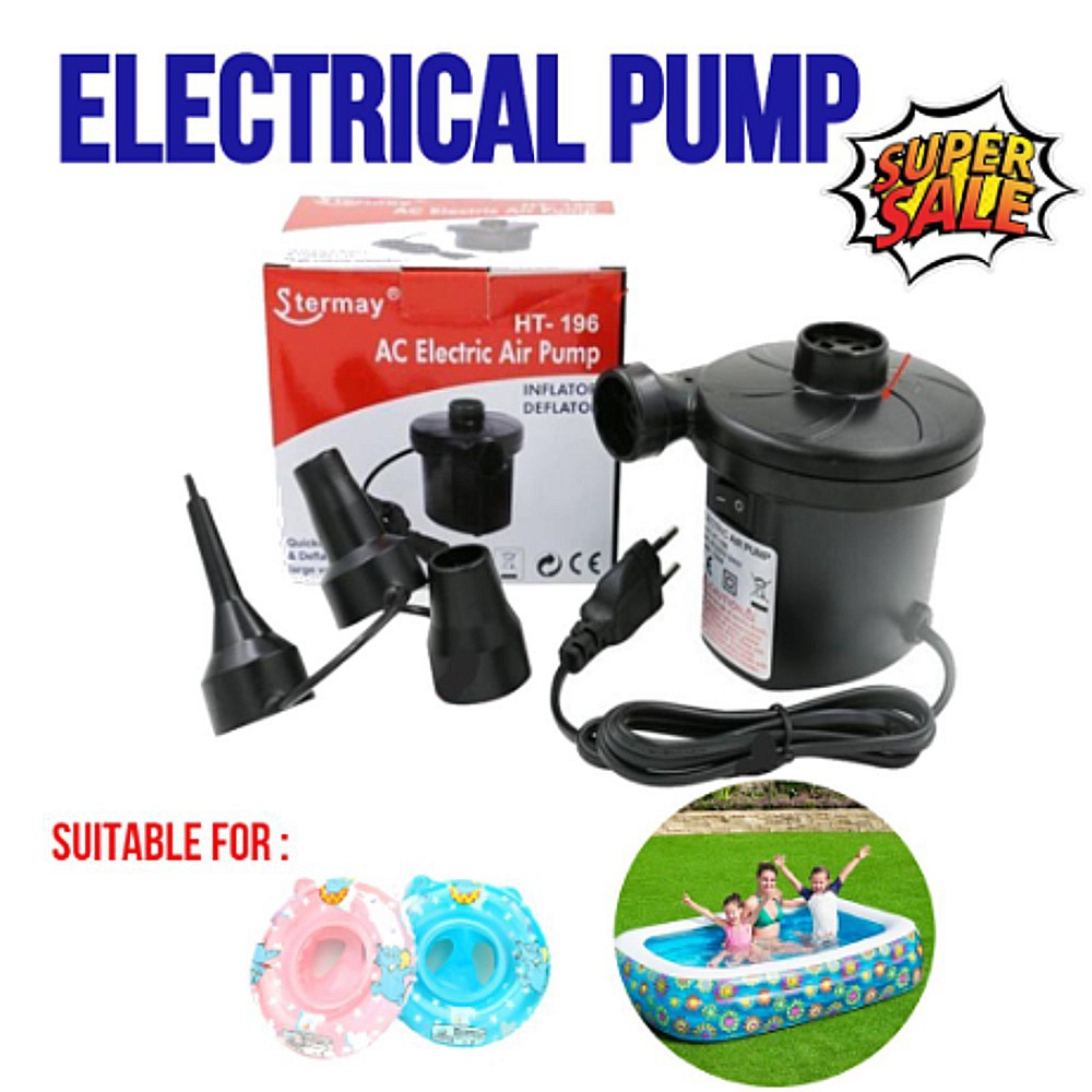 Electrical Air Pump (Malaysia Plug) For Inflatable Swimming Pool ...