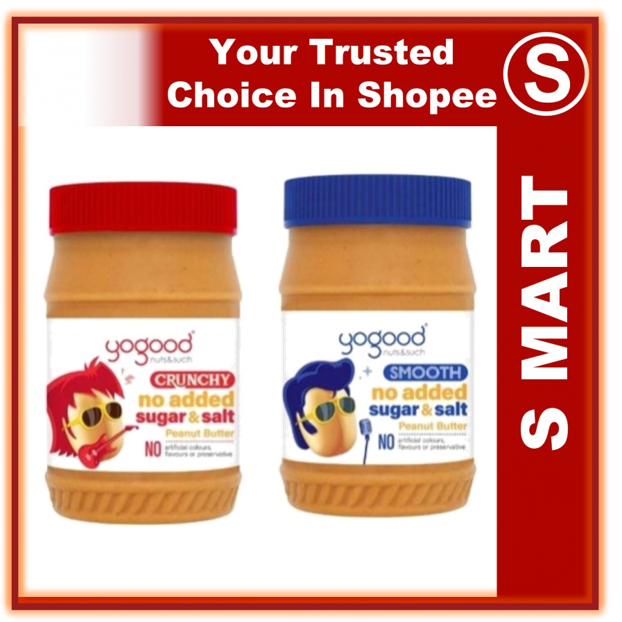 YOGOOD Peanut Butter (453g) [HALAL] Exp2024 Shopee Malaysia