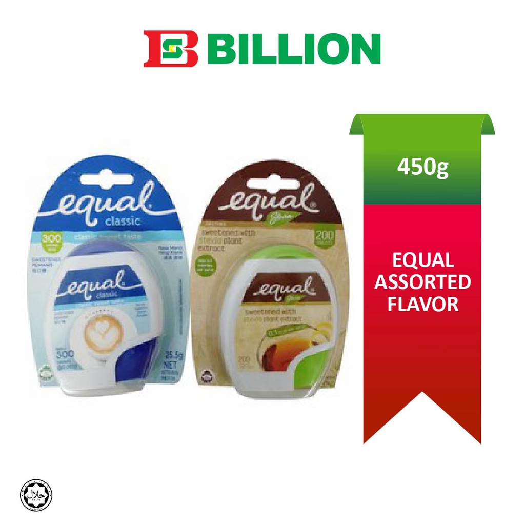 Equal Sweetener Classic Stevia Tablets 200s300s Shopee Malaysia