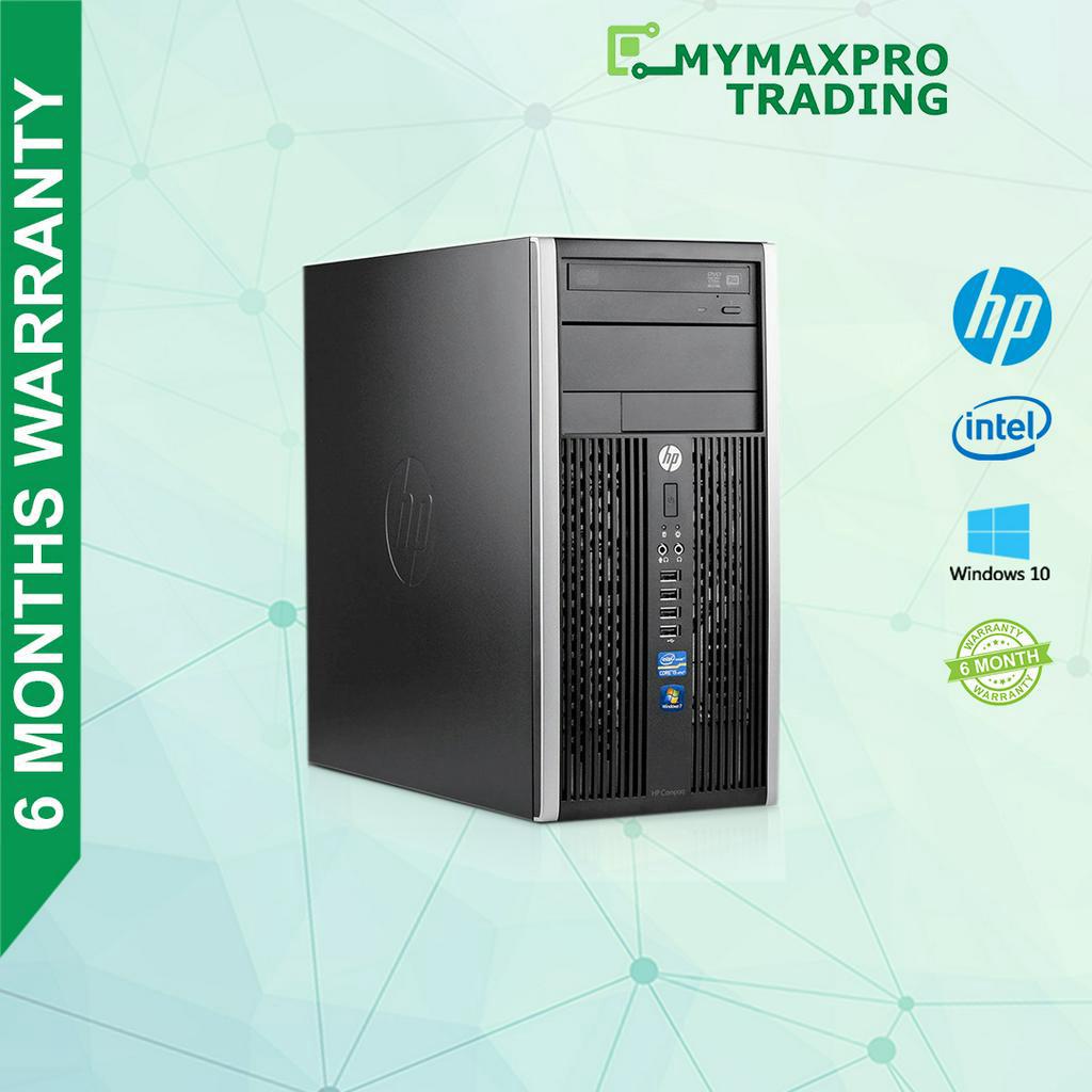 PC i3/i5/i7 HP Compaq 8300 MT 3rd Gen 4GB or 8GB RAM HDD or SSD