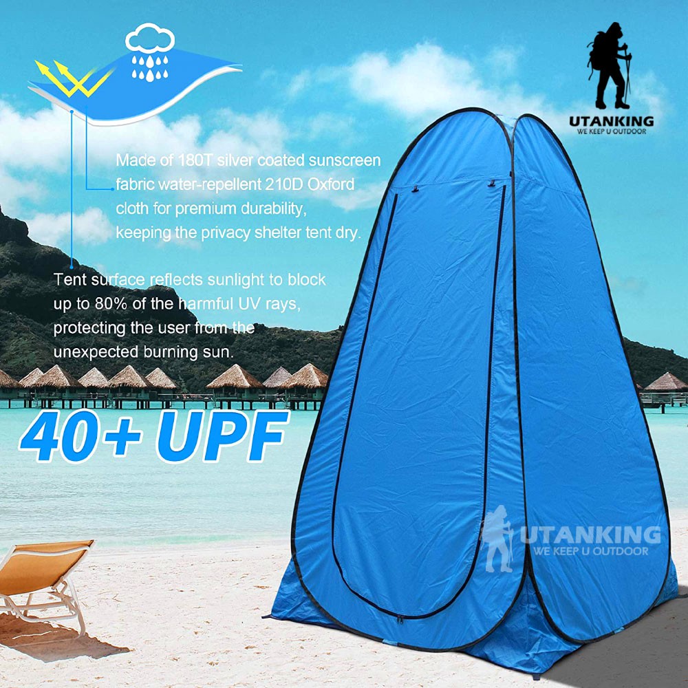 Changing Tent Dressing Fitting Room Outdoor Moving Bathroom Shower Privacy  Bath Toilet Tents Beach Camping Khemah Tandas