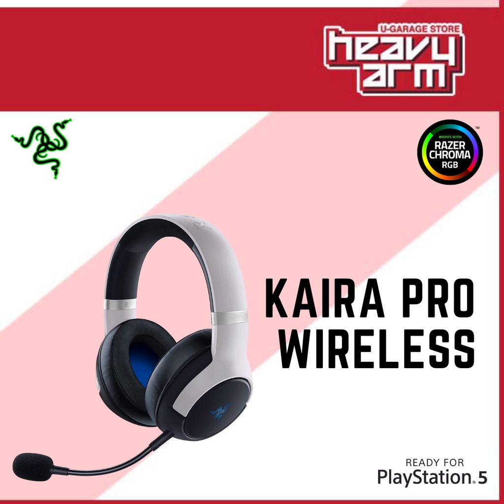 PS5 Wireless Gaming Headset - Razer Kaira Pro for PlayStation