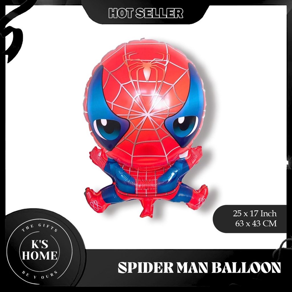 Spiderman 17 Inch Foil Balloon Birthday Party Decoration