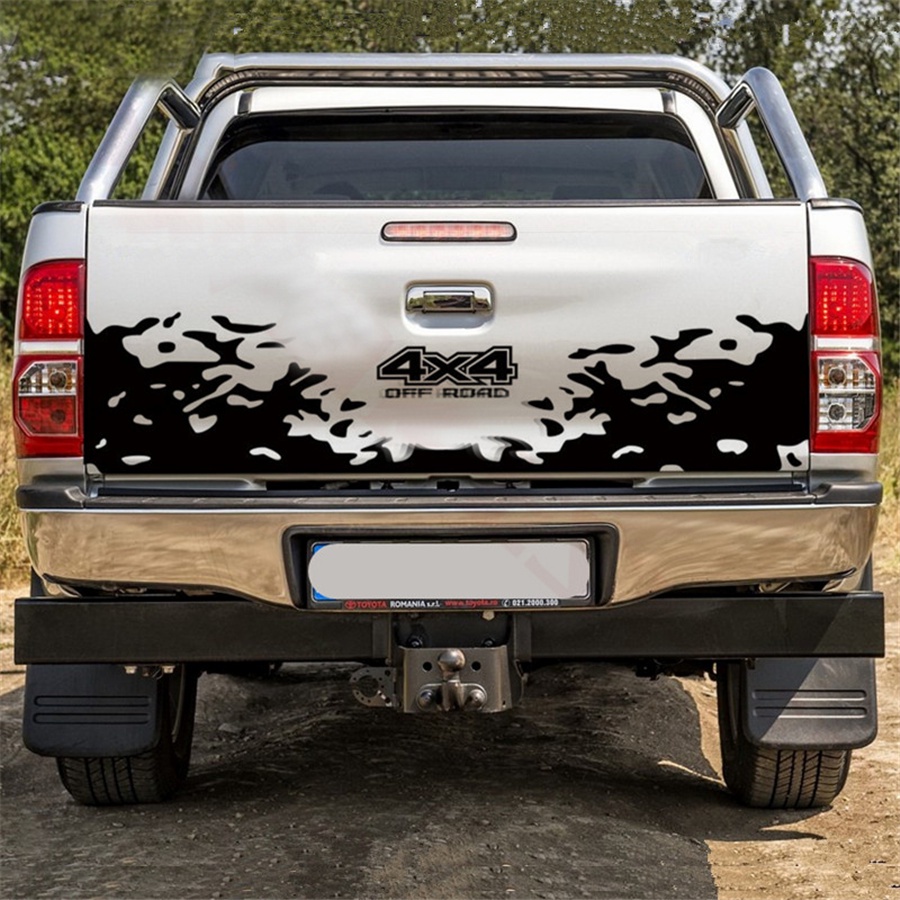 Car Tail box Styling Stickers 4X4 OFF ROAD Graphics Vinyl Decals For ...