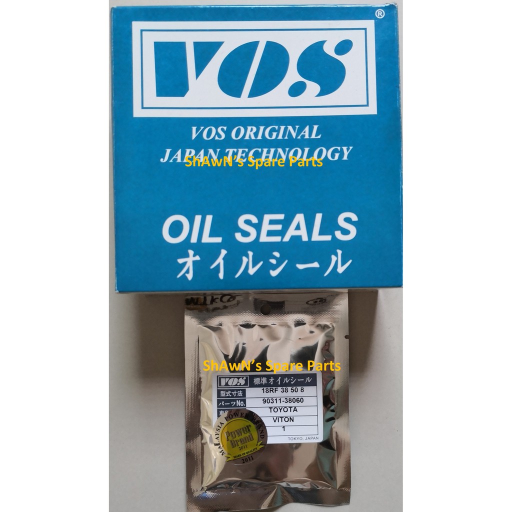 Cam Shaft Oil Seal Toyota Camry SXV10 SXV20 ACV30 ACV40 Estima ACR30