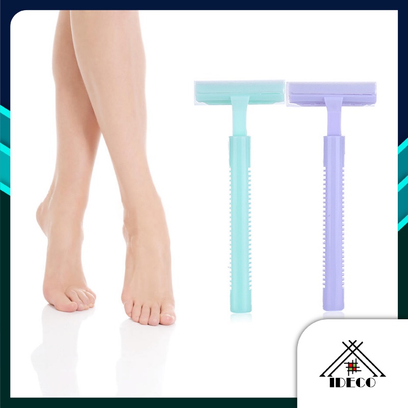 iDECO (Randon Color) Female Hair Knife Female Razor Shaving Armpit Hand ...