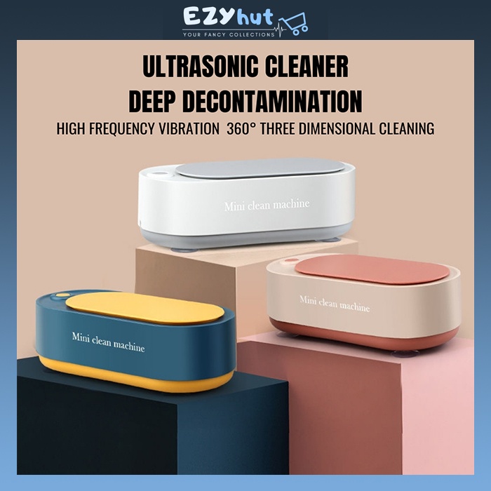 Ultrasonic Cleaner Portable Ultrasound Cleaning Glasses Cleaning