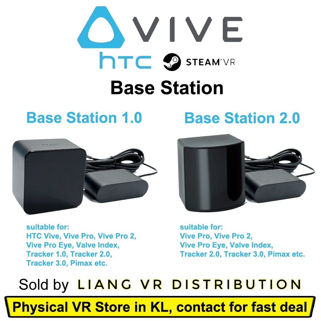thumbnail image 2 of HTC Vive VR Base Station 1.0 (Lighthouse) – Tested & Working – Good Condition 2 of 5