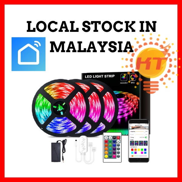 Smart Life WIFI RGB LED Strip 5m / 10m | Shopee Malaysia
