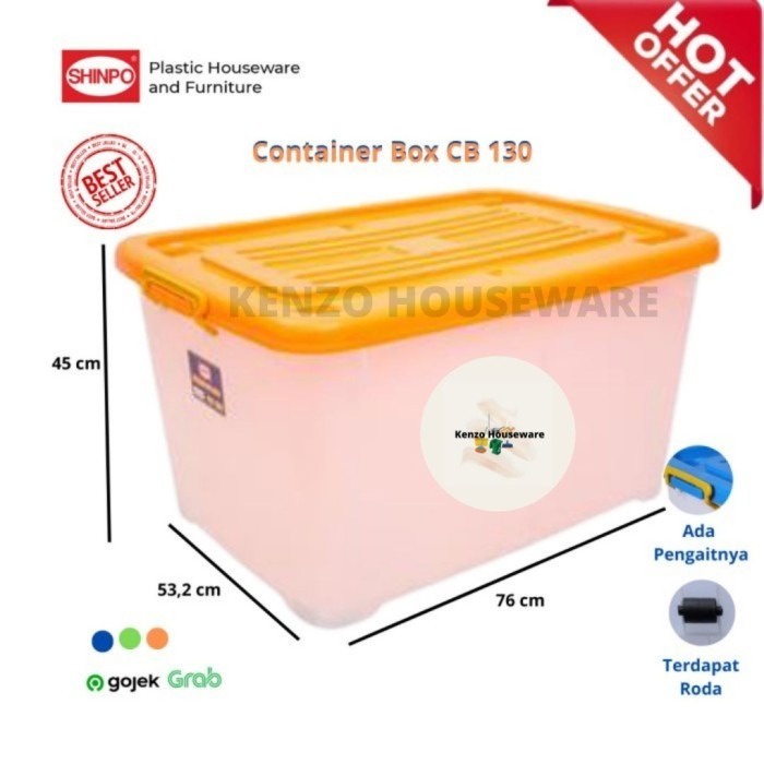 Container Box Cb 130 Liter Container Storage Box Cb130 (cargo) 