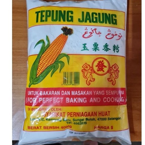 KCH Tepung Jagung 400g+- / Corn Starch 双狮牌玉粟黍粉 | Shopee Malaysia