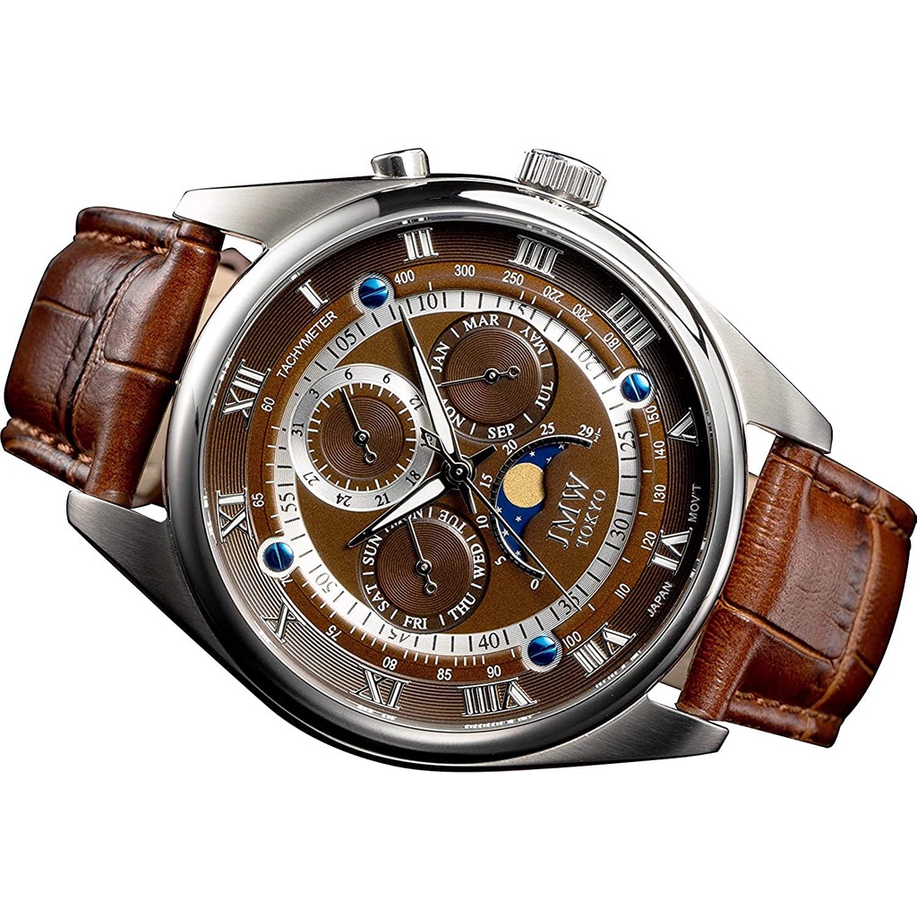 JMW TOKYO] Men's Brown & Silver Advanced 