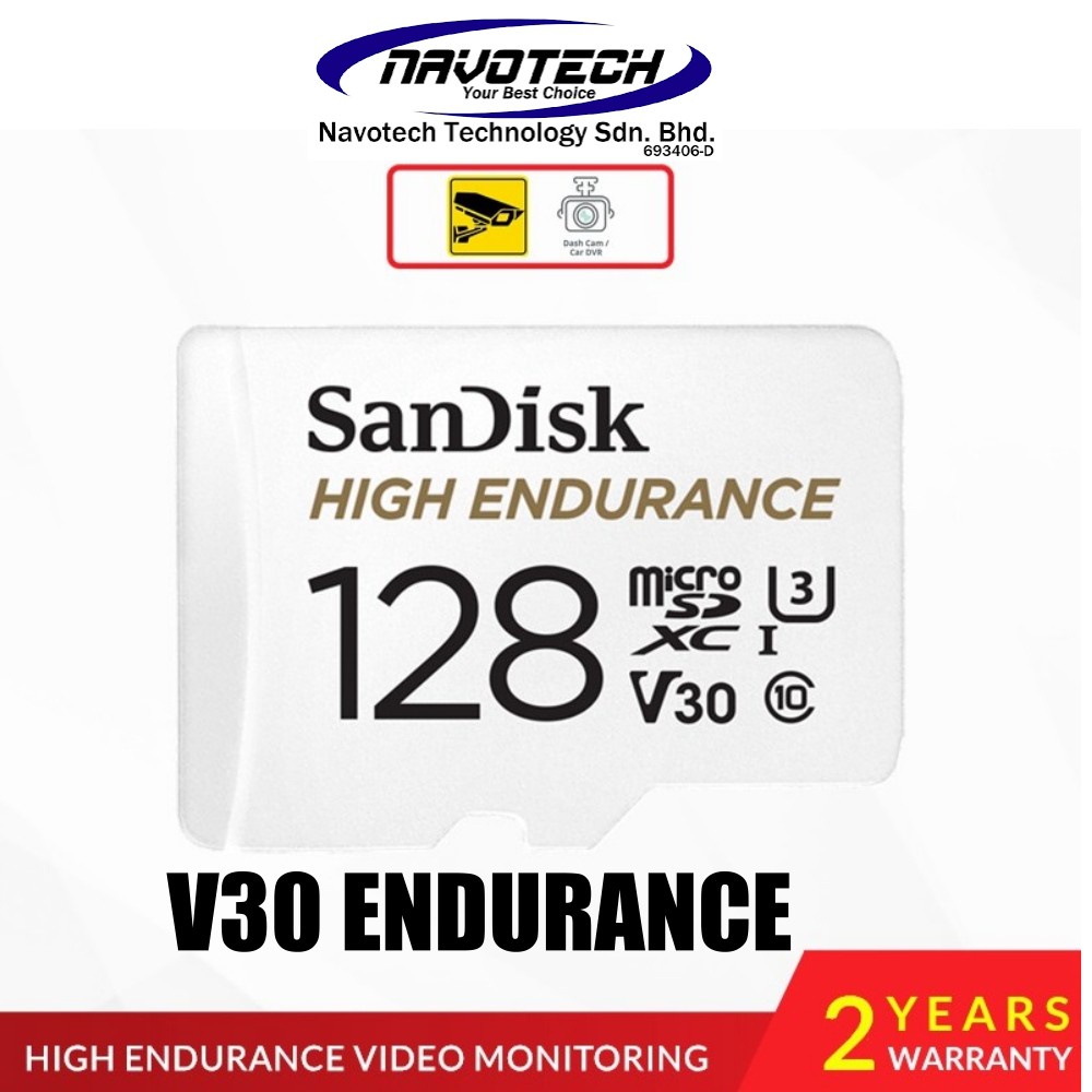 SanDisk / KINGSTON Endurance V30 U3/V10 U1 High Endurance Micro SD
