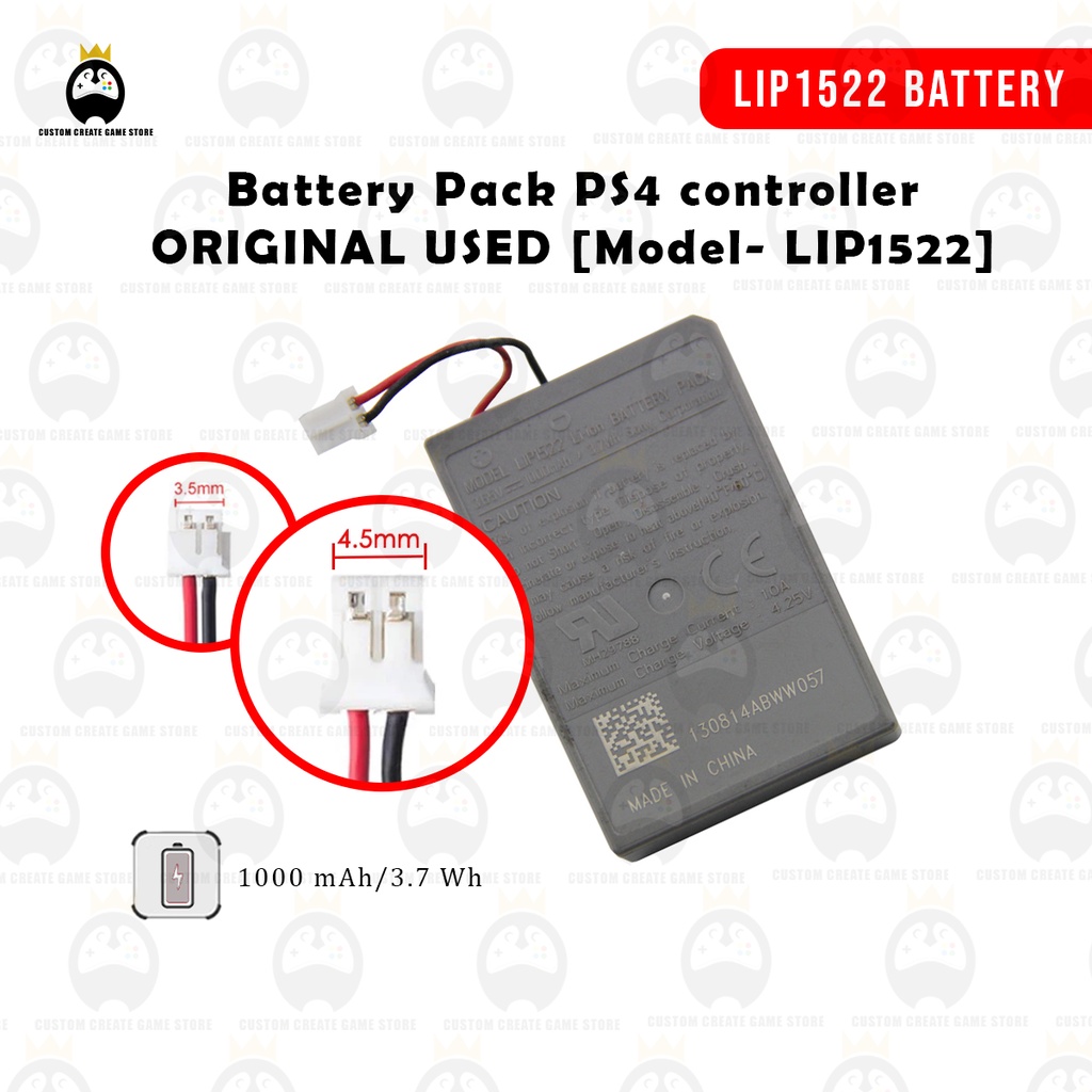 Genuine ps4 deals controller battery