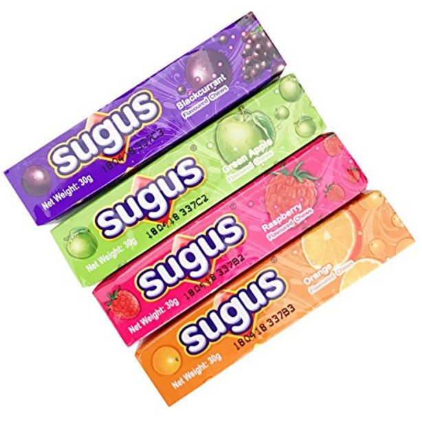 Sugus Chewy Candy Blackcurrant Strawberry Orange Shopee