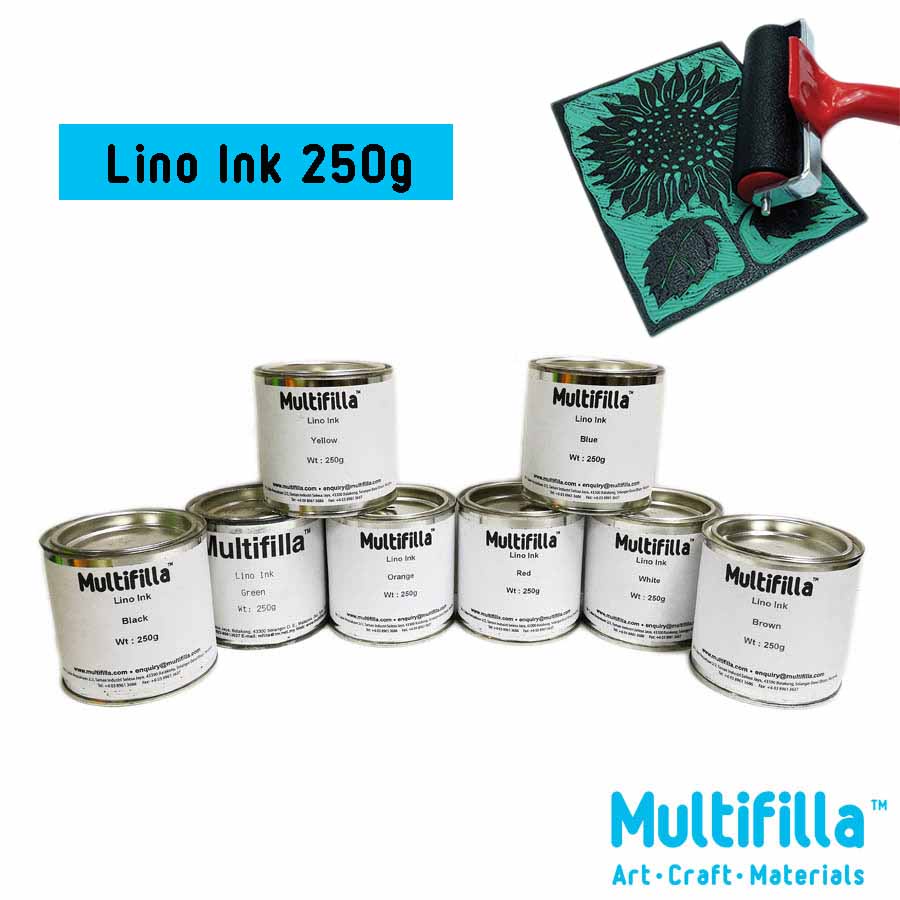 Lino Ink 250g – Assorted Colors | Shopee Malaysia