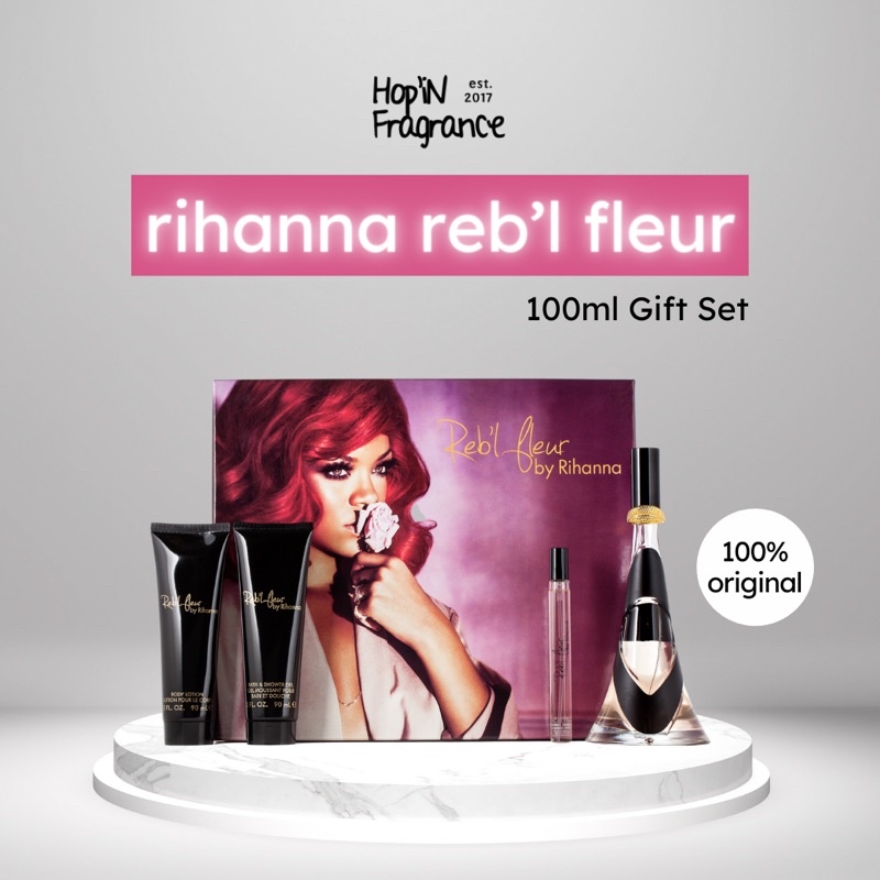 Reb l fleur by discount rihanna 100ml 4 piece set