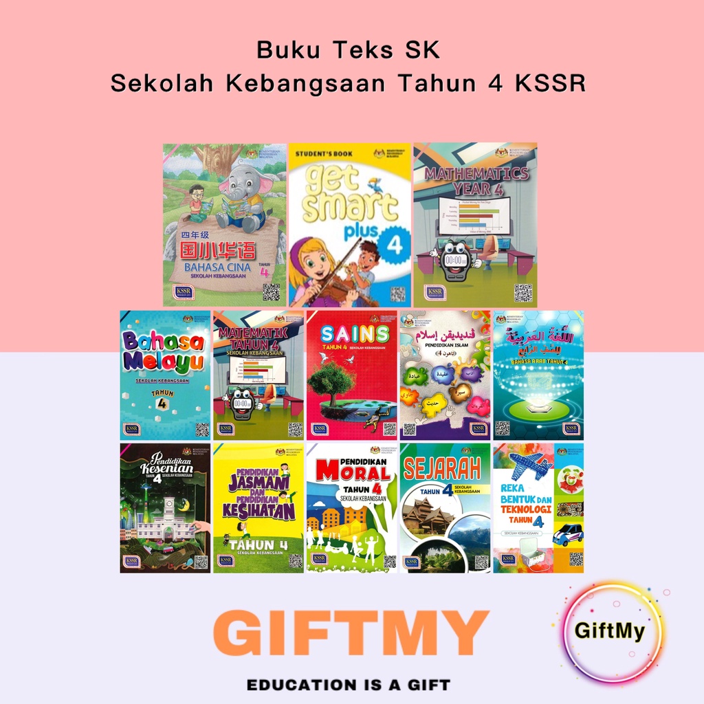 【Tahun 4 SK Teks】 Buku Teks Tahun 4 Sekolah Kebangsaan KSSR Semakan ...