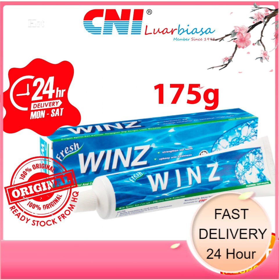 CNI Winz Fluoride Toothpaste 175g With Xylitol, Calcium and Phosphate ...