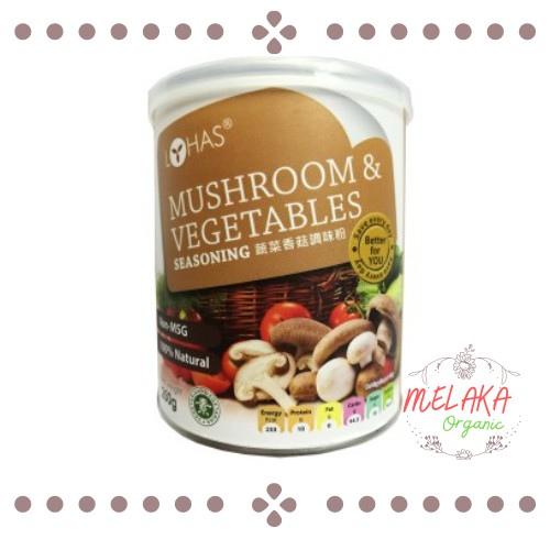 LOHAS Mushroom & Vegetables Seasoning (250g) Shopee Malaysia