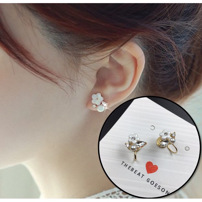 No ear hole earrings store