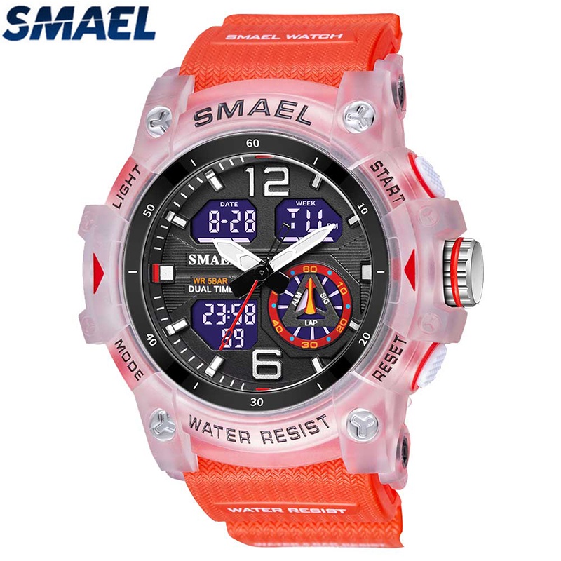 Smael 1617 watch discount instructions