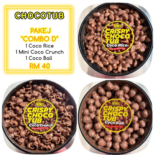 🔥 The Best Crispy Choco Tub 🔥 | Shopee Malaysia