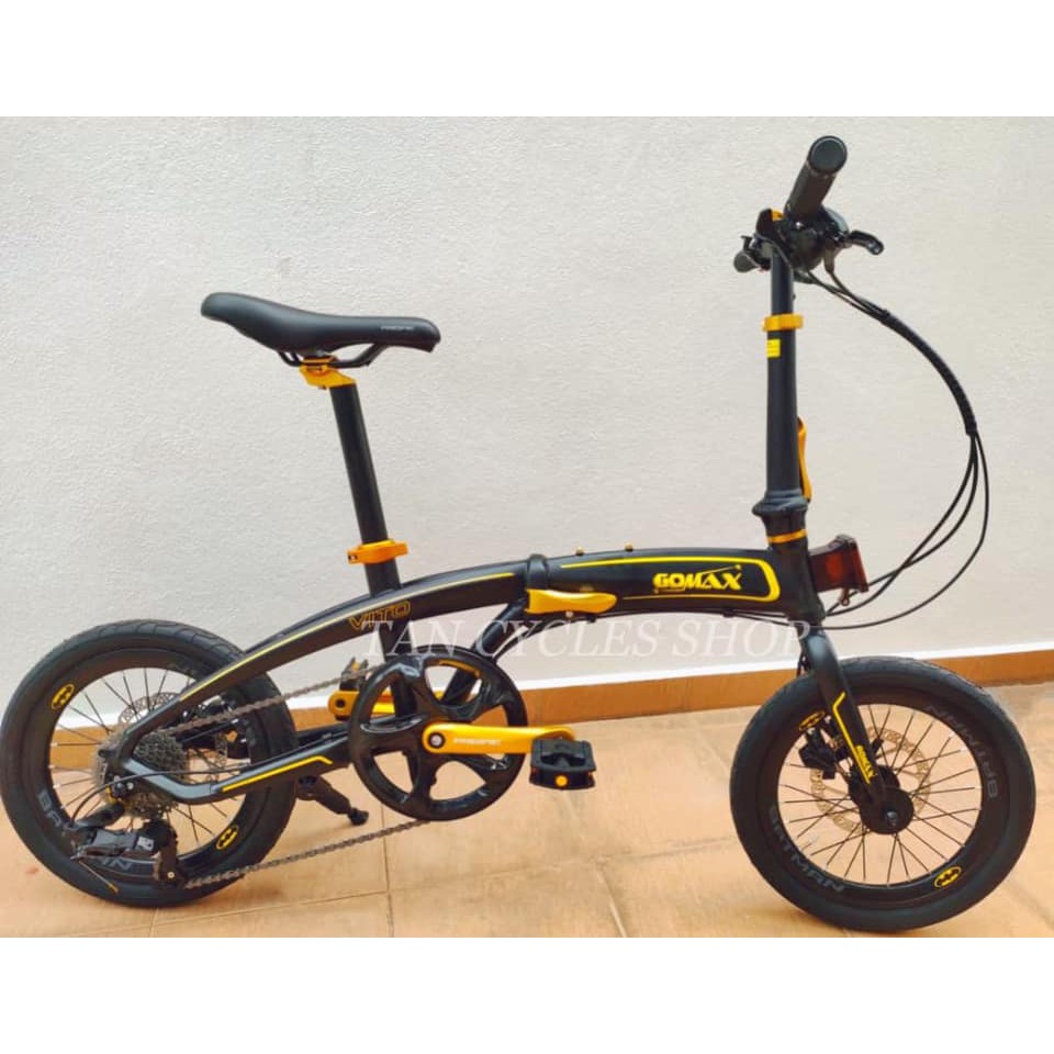 gomax folding bike 16 inch