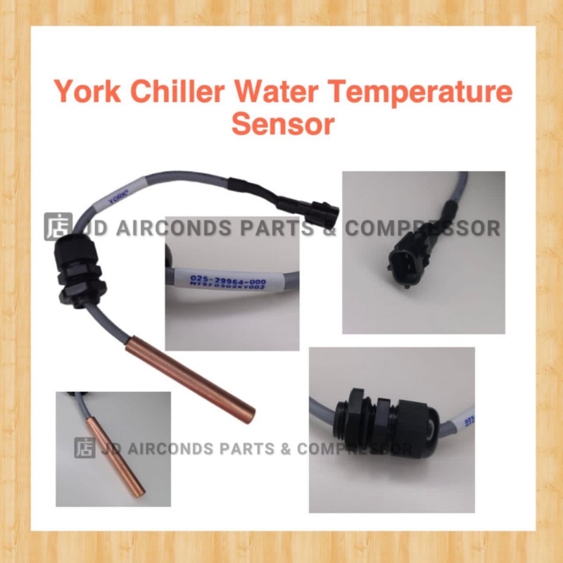 YORK Chiller 02529964000 Chilled Water Temperature Sensor Shopee