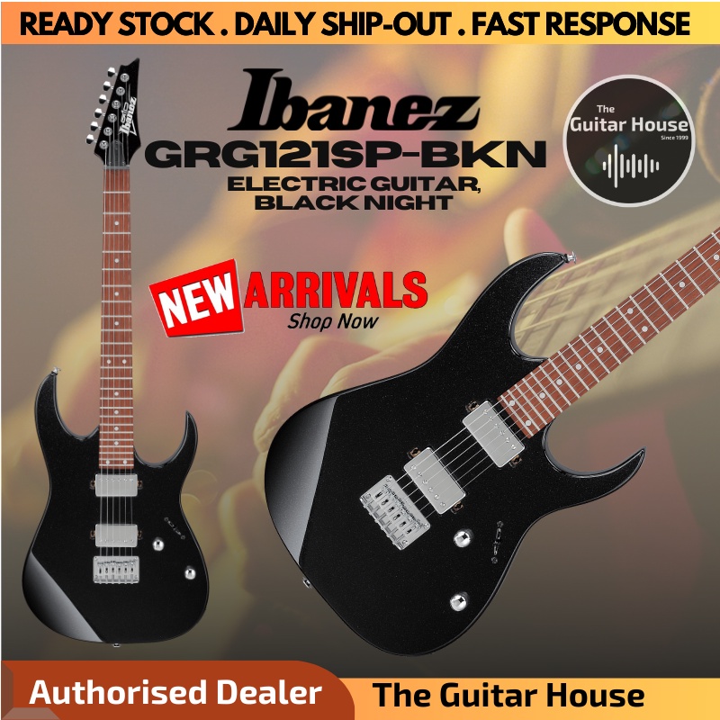 Ibanez Grg121sp Bkn Rg Series Electric Guitar Black Night Grg 121sp Grg121sp Shopee Malaysia