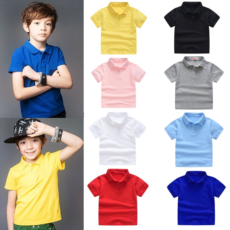 Polo t 2024 shirts for kids