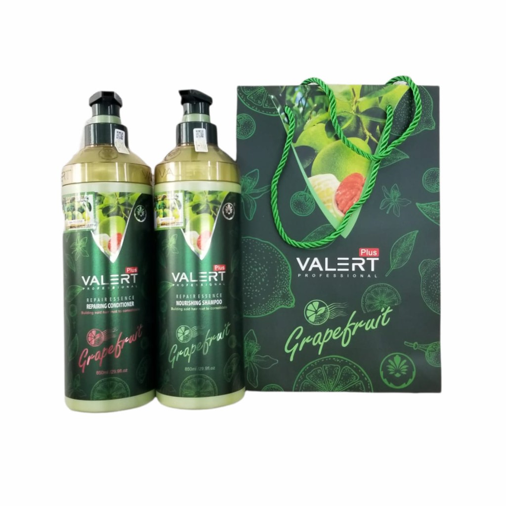 New Packing VALERT Grapefruit Repair Essence Hair Shampoo & Hair ...