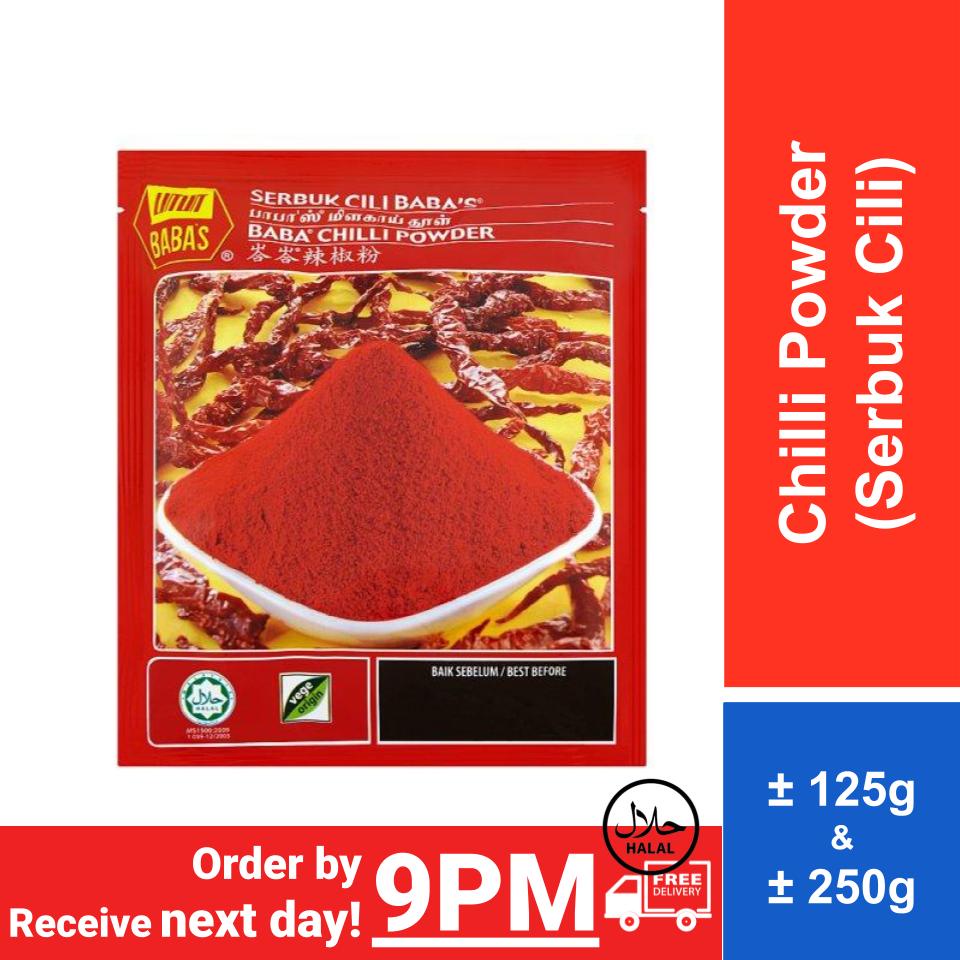 Babas Chilli Powder Serbuk Cili [pending Fresh] Shopee Malaysia