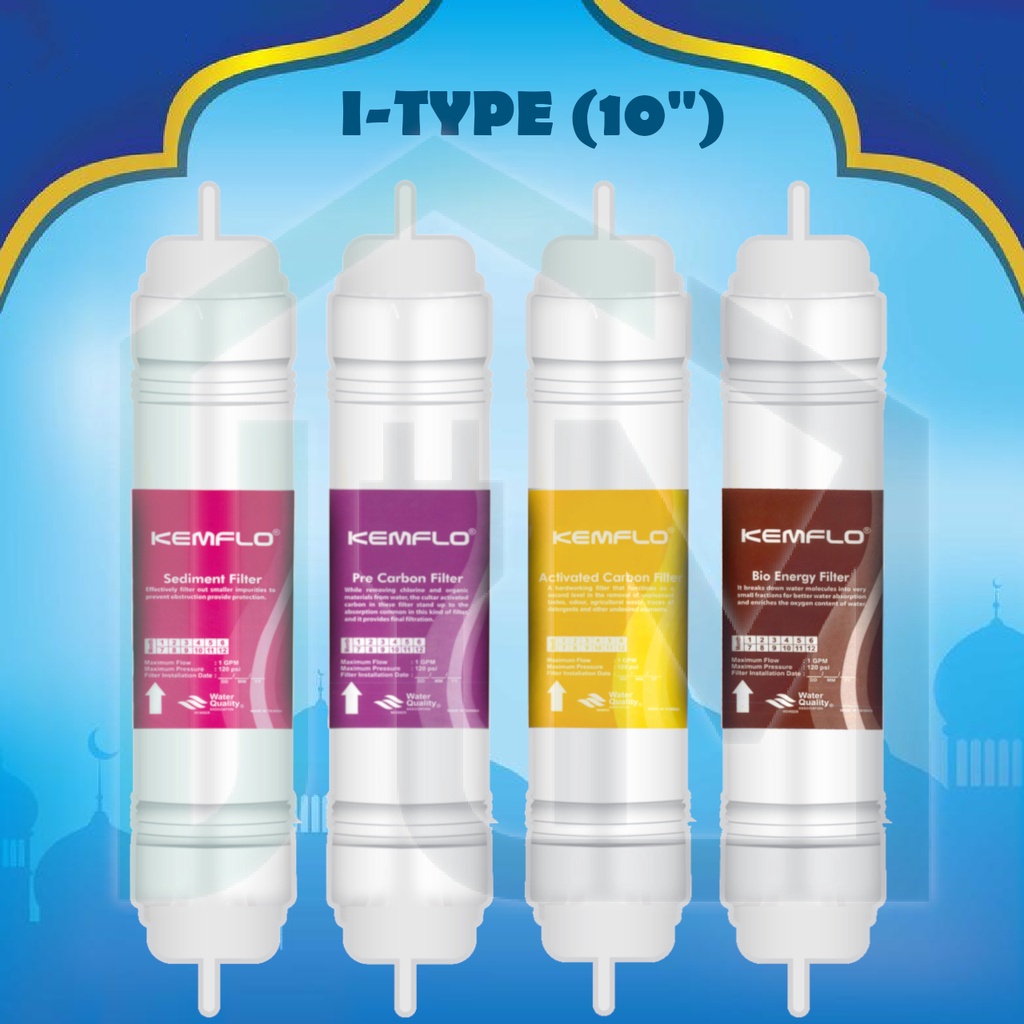 KEMFLO WATER FILTER 4 STAGE ALKALINE WATER DISPENSER WATER PURIFIER