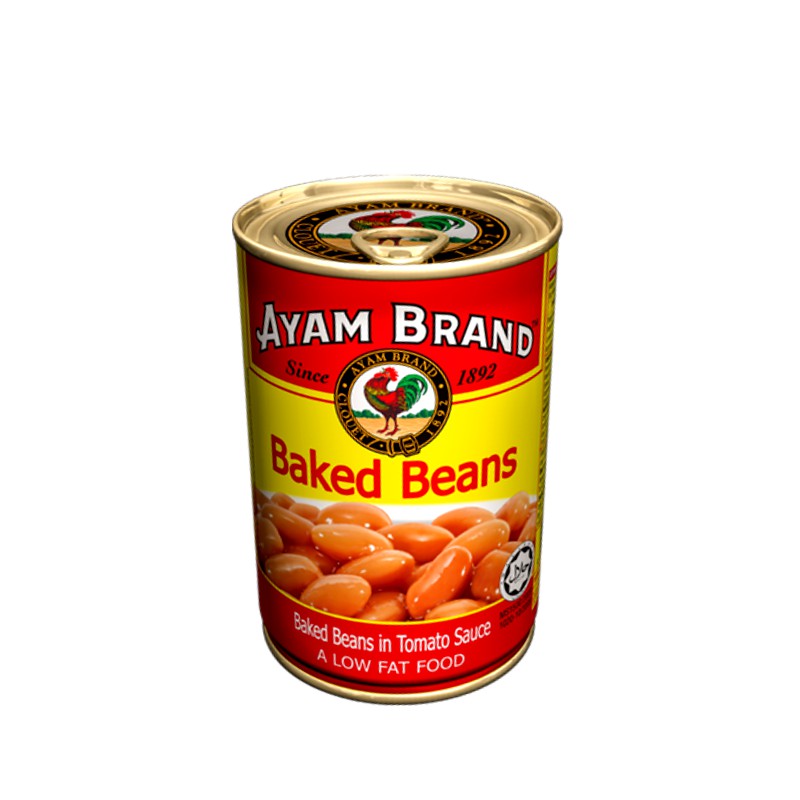 Ayam Brand Baked Beans in Tomato Sauce (425g) Shopee Malaysia