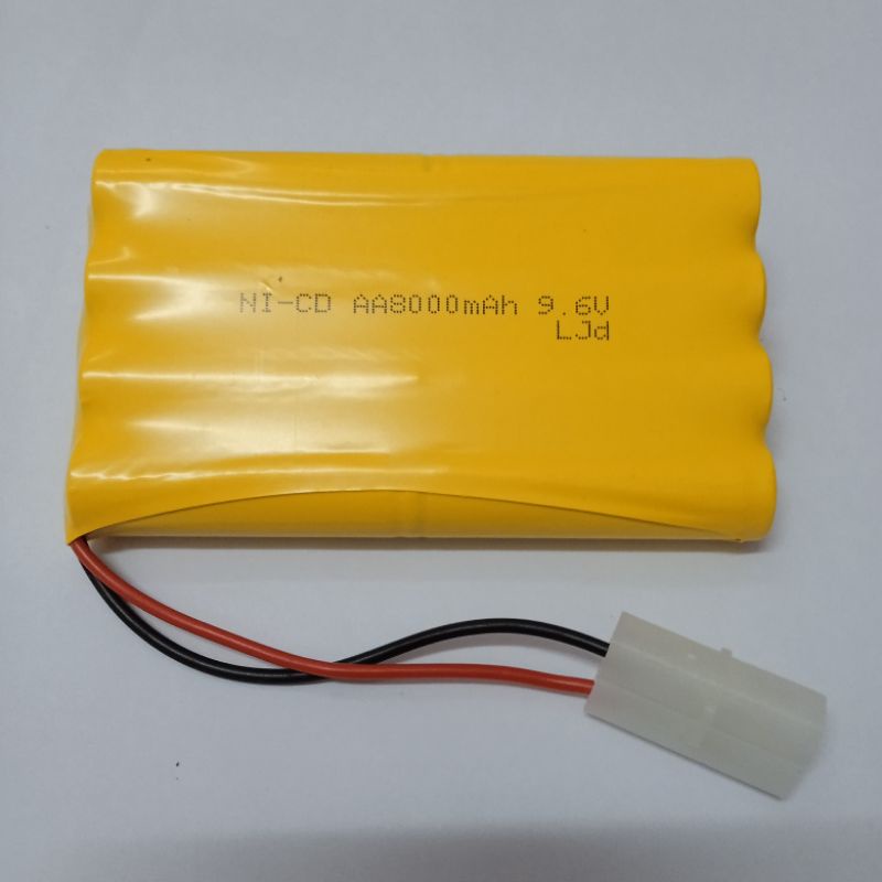 RC CAR BATTERY 2 PiN 9.6v 8000mah(READY STOCK) Shopee Malaysia