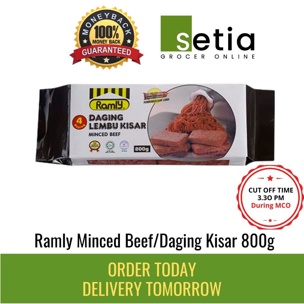 Ramly Minced Beef/Daging Kisar 800g Shopee Malaysia