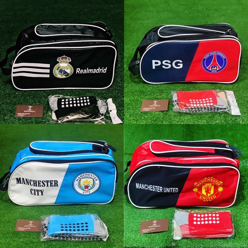 Soccer Shoes Bag With 2 Compartments For Club NonSlip Socks Included
