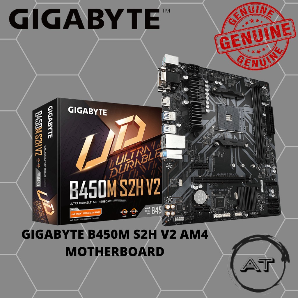 Gigabyte b450m s2h ryzen 3000 hot sale