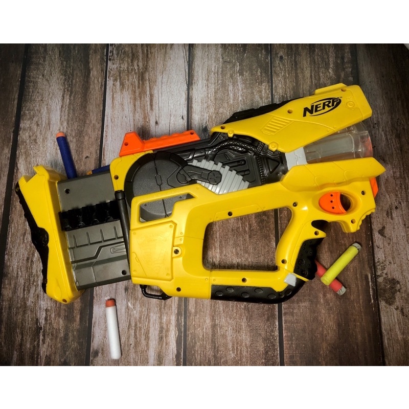 [serious?] nerf rare n-strike firefly rev-8 enhanced elite foam blaster ...