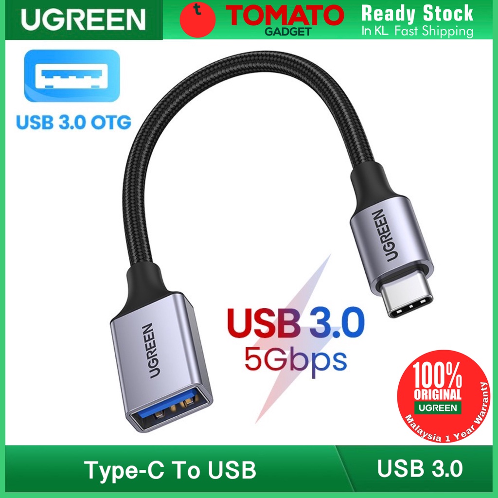 UGREEN OTG Adapter Type C to USB 3.0 Converter OTG USB-C to USB-A 3.0 ...