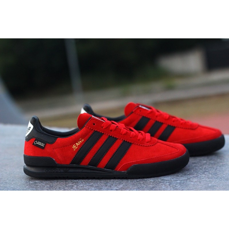 Adidas jeans gtx trainers cheap red