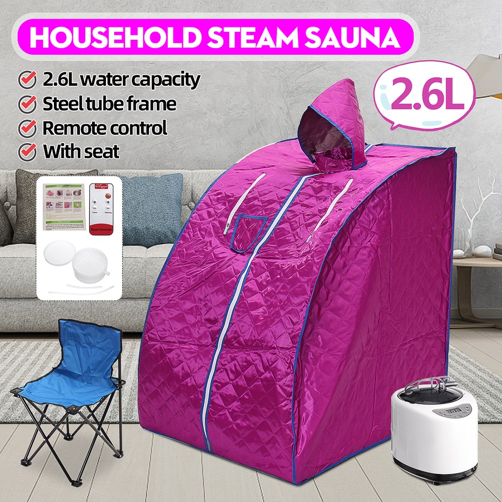 Portable Sauna Bag Steam Shower Generator Infrared SPA Loss Weight