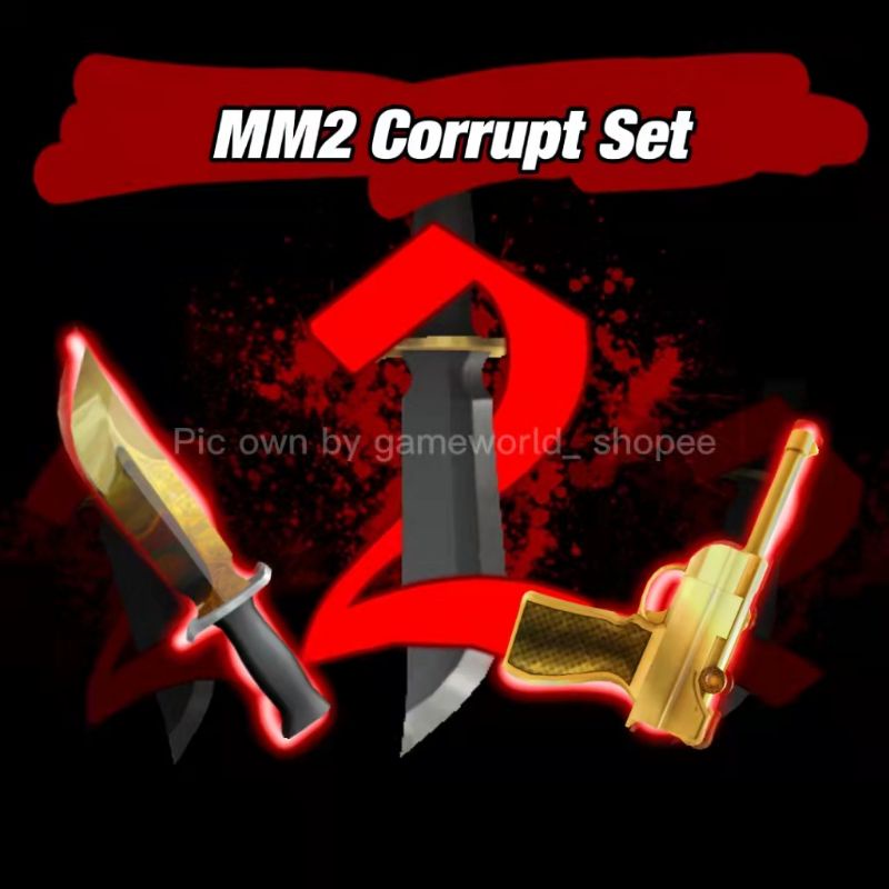 🔥 MM2 Corrupt Knife 🔥Roblox Murder Mystery 2 Corrupt Knife | Shopee ...